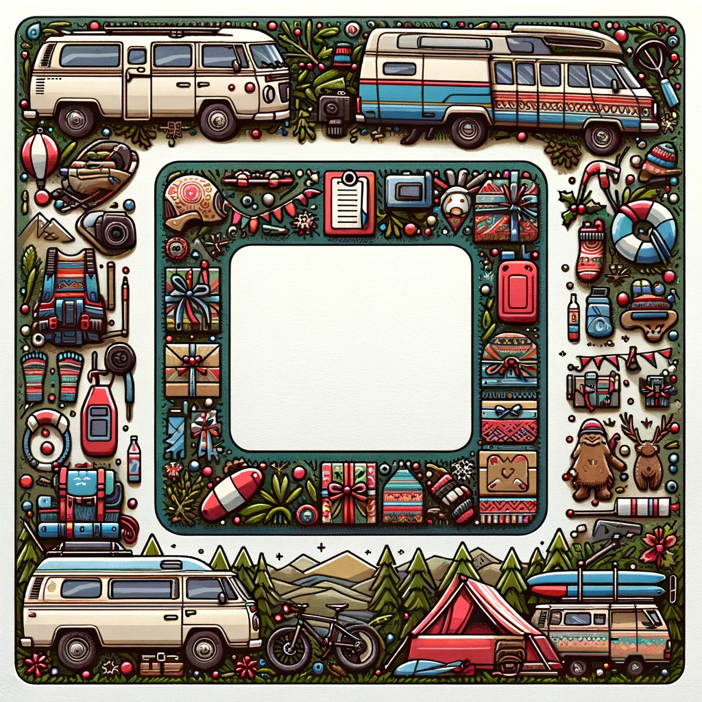 Gift Card image including Camper Vans